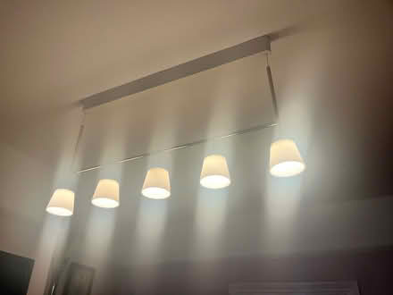 Photo of free Modern ceiling light fixture (Crystal Palace) #4