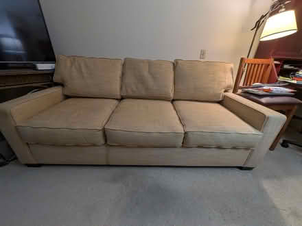 Photo of free Large Custom Couch (oakland) #1