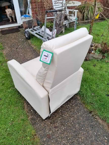 Photo of free Leather effect Recliner (Harborough LE16) #3
