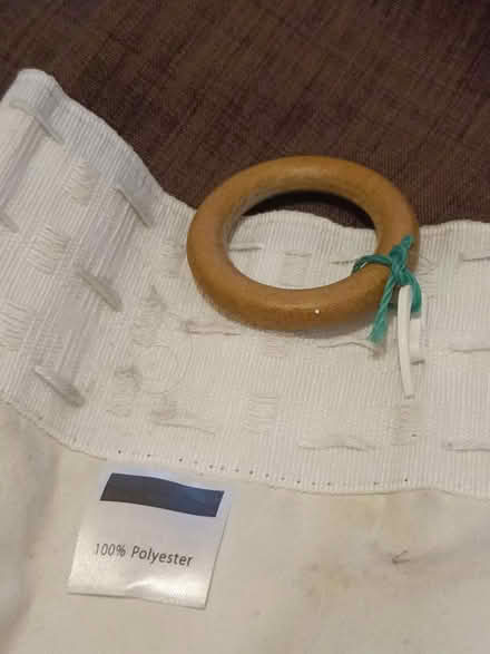 Photo of free Pair of long brown curtains (East Finchley N2) #3