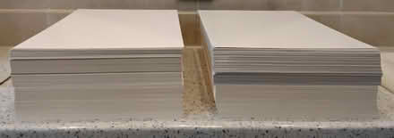 Photo of free A4 Thick White Craft Card (DA1) #2