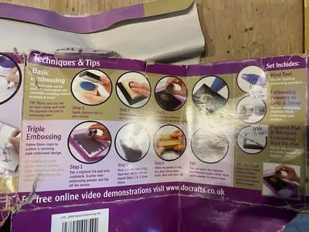 Photo of free Heat embossing tool/kit (Emerson Valley MK4) #3