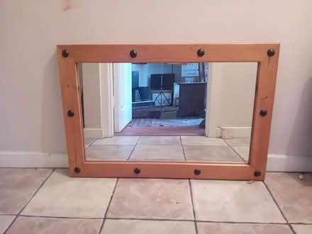 Photo of free Mirror with wood frame (Fermoy) #1