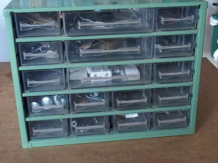 Photo of free Set of small drawers with DIY bits (Roe Green AL10) #1