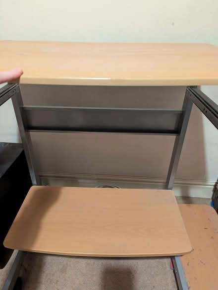 Photo of free Computer table / desk - One shelf missing (Whoberley CV5) #1