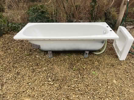 Photo of free Bath, white metal (Wingfield) #1