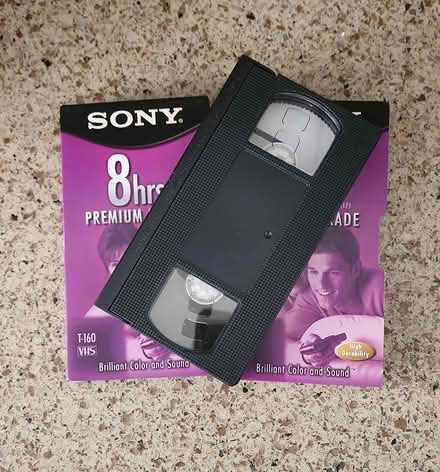 Photo of free Unused VHS tapes, qty 2 (Palm Park, Redwood City) #3