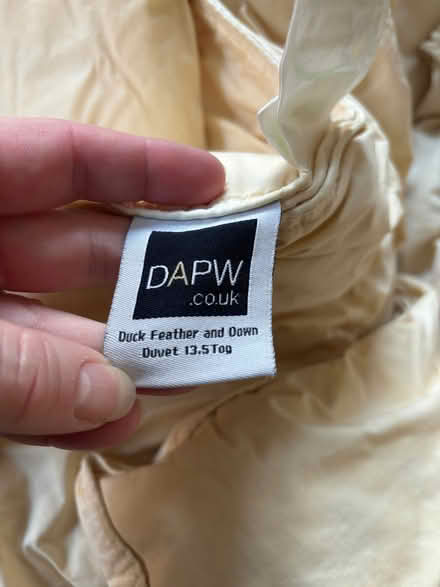 Photo of free King size duvet down and feather filling (Catton NR6) #2