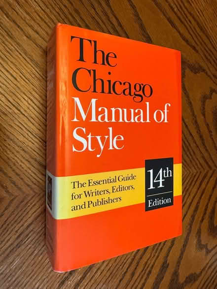 Photo of free The Chicago Manual of Style (Near Davis Square, Somerville) #1