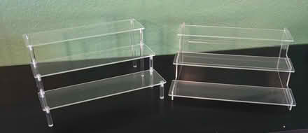 Photo of free 2 acrylic display stands (North Fontana) #1