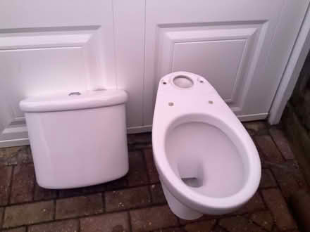 Photo of free Toilet pan and cistern (Sandrerstead.) #2