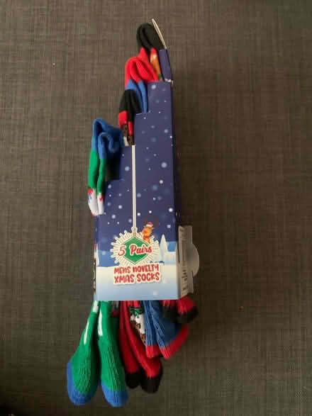 Photo of free Men’s Xmas socks (GU12) #1