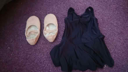 Photo of free Black child's leotard and ballet pumps (Eight Ash Green CO6) #1