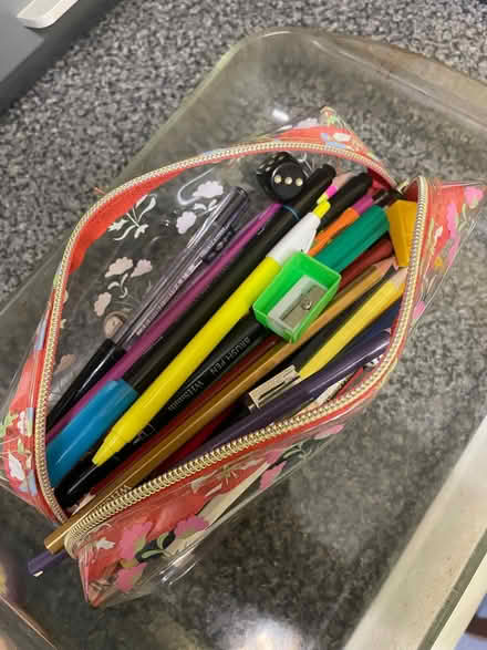 Photo of free Pencil case with contents (Southdown) #1