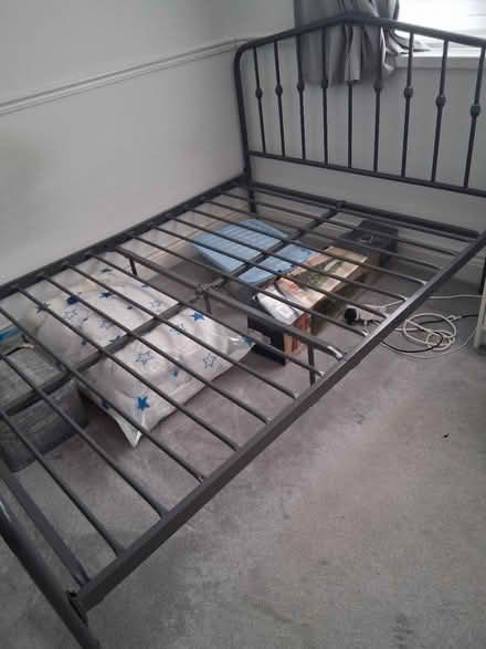 Photo of free Double bed frame (Wickford SS11) #3