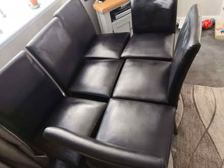 Photo of free SIX Dinning chairs (Woodley RG5) #1