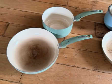 Photo of free Tower pots and pans. Aluminium ceramic non-stick (Hampden Park BN22) #3