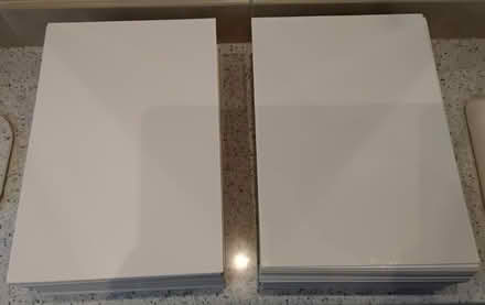 Photo of free A4 Thick White Craft Card (DA1) #1
