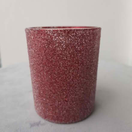 Photo of free 3 red silver glitter candles (Williamson Park LA1) #2
