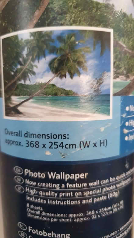 Photo of free PhotoArt wall mural, approx 3.5mts x 2.5mts. (Hay Mills B25) #1