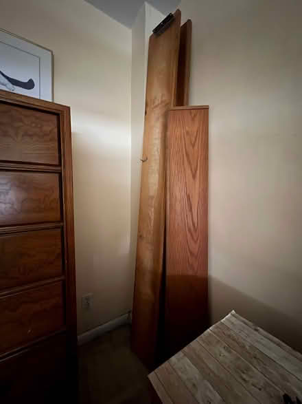 Photo of free Under bed drawer/wood bedframe (Drexel Hill) #3