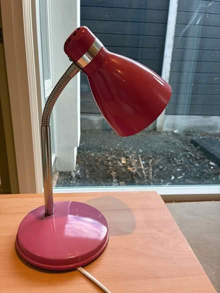 Photo of free Pink desk lamp (Bray) #1