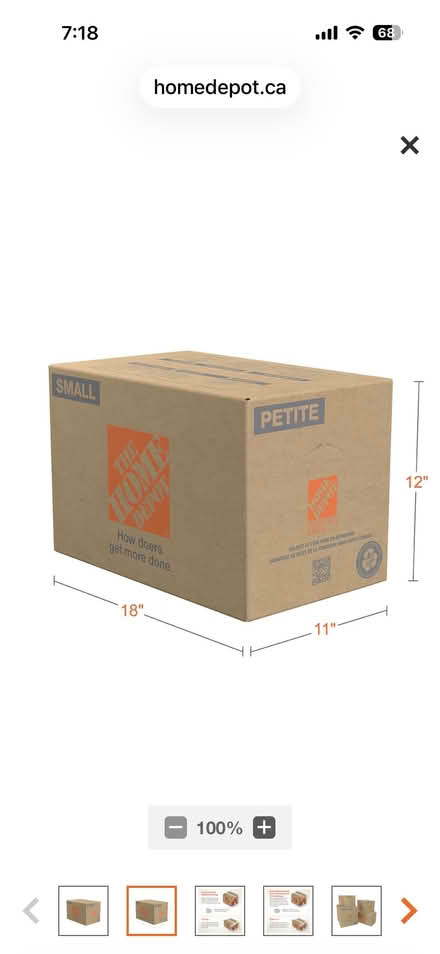 Photo of Boxes: banker, photocopy, moving (L5L 5P5) #1