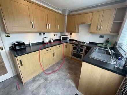 Photo of free Howden 1000mm Drawerline Unit - Without Handles (Hutton PR4) #1