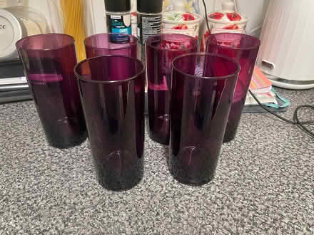 Photo of free 6 purple glasses (Southdown) #1