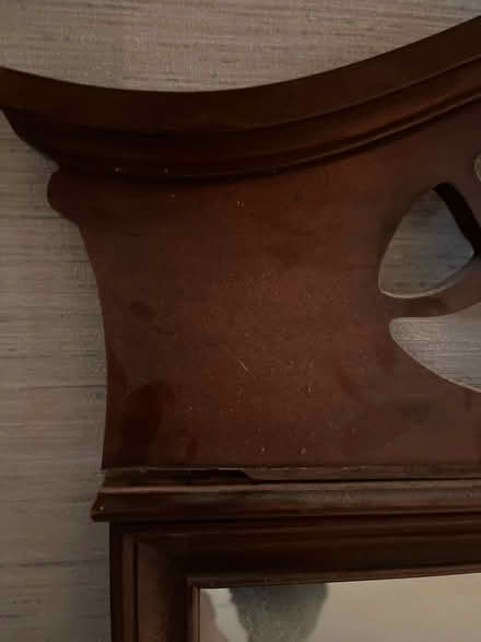 Photo of free Mirror in solid wood frame (Chevy Chase, md) #3