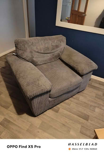 Photo of free Corner sofa, footstool and chair (Drighlington BD11) #4