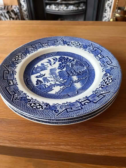 Photo of free 3 willow pattern plates (Aldwick PO21) #1