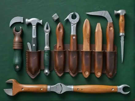 Photo of Leather working tools (Clitheroe BB7) #1