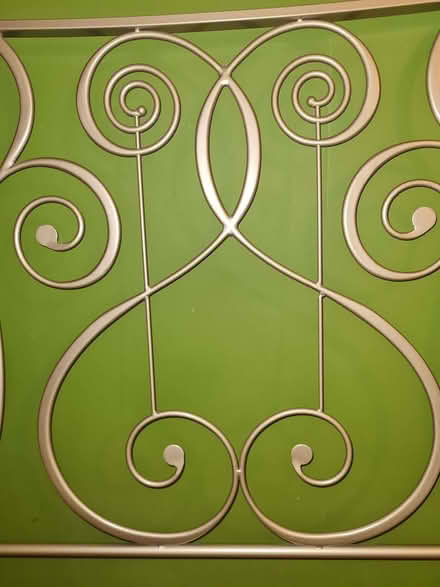 Photo of free Metal headboard (Parson's Heath CO4) #1