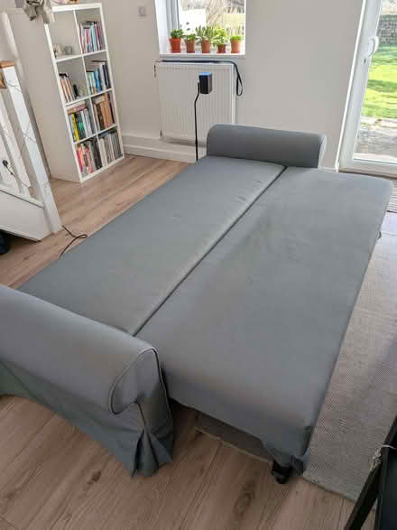 Photo of free IKEA VRETSTORP 3-seater sofa bed (with extra cover) (St Just TR19) #4