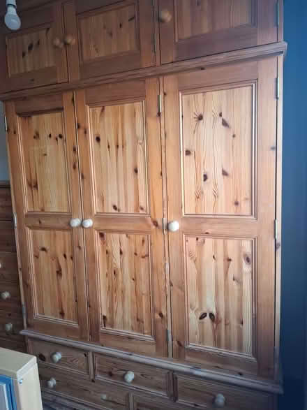Photo of free Large Pine Wardrobe (HR6 area) #4