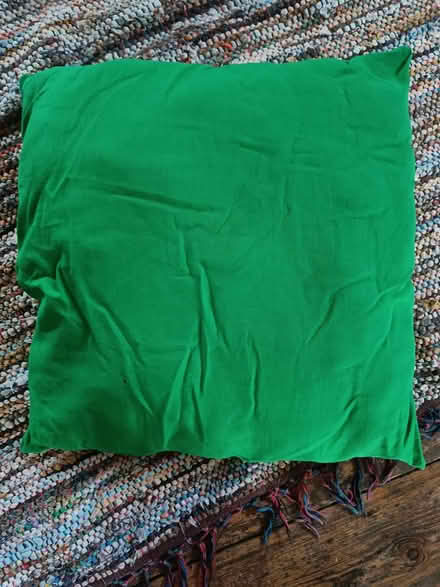 Photo of free Green IKEA pillow (East Finchley N2) #1
