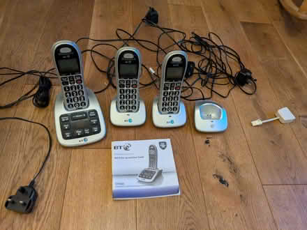 Photo of free BT 4500 Big Button Cordless Phone with answer machine (Two Dales DE4) #1