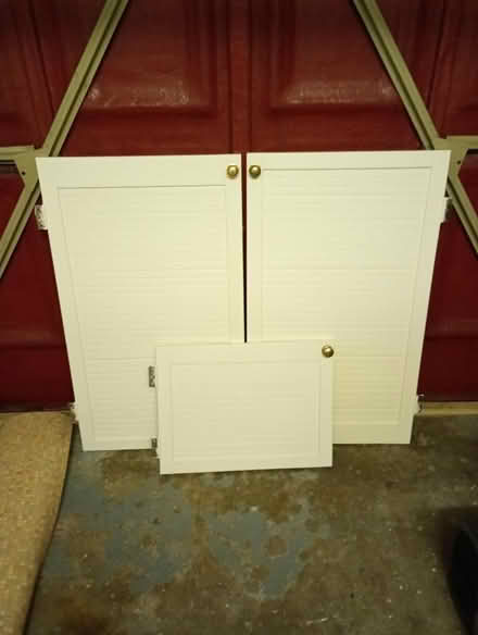 Photo of free Louvre cupboard doors (Orrell WN5) #1