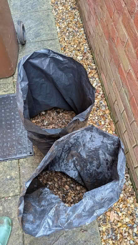 Photo of free Two bags of left over shingle (ME13 7FB) #2