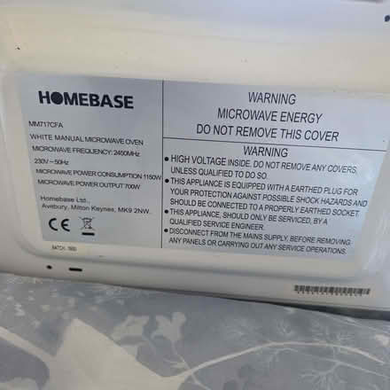 Photo of free Microwave (Penarth CF64) #3