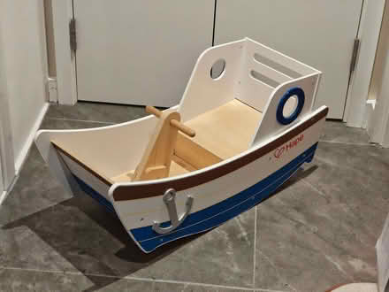 Photo of free Wooden rocking boat (East Village E20) #1
