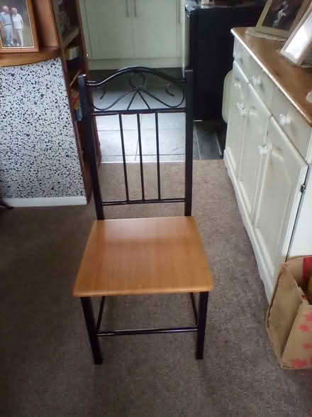 Photo of free 4 dining room chairs (Melton IP12) #2