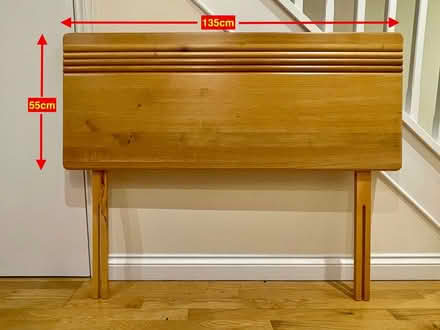 Photo of free Solid wood double headboard 135cm (Seaton EX12) #1