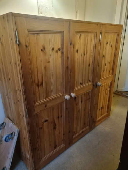 Photo of free Large Pine Wardrobe (HR6 area) #1