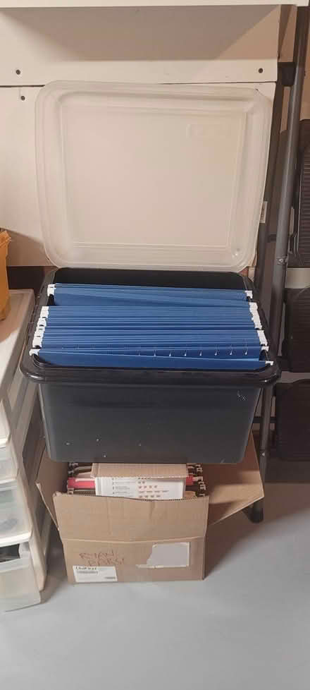 Photo of filing container (Pinerow Cres Waterloo) #1