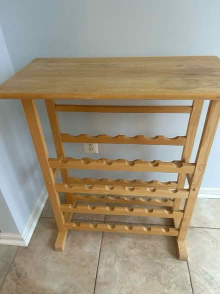 Photo of free Wood wine rack (Damascus,MD) #2