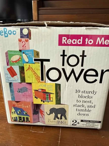 Photo of free Tot Tower Toy (Uplands / Paul Anka) #1