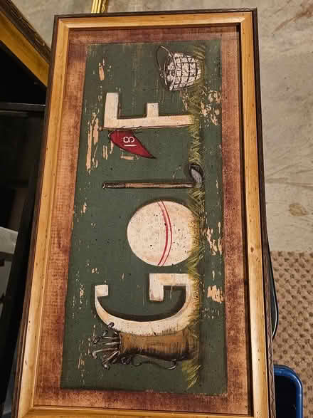 Photo of free Golf wall art (Raritan Township/Ringoes) #2