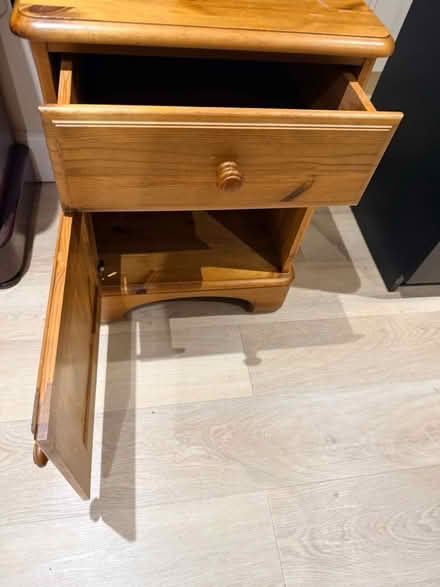 Photo of free Ducal Pine bedside table (Leatherhead KT22) #2
